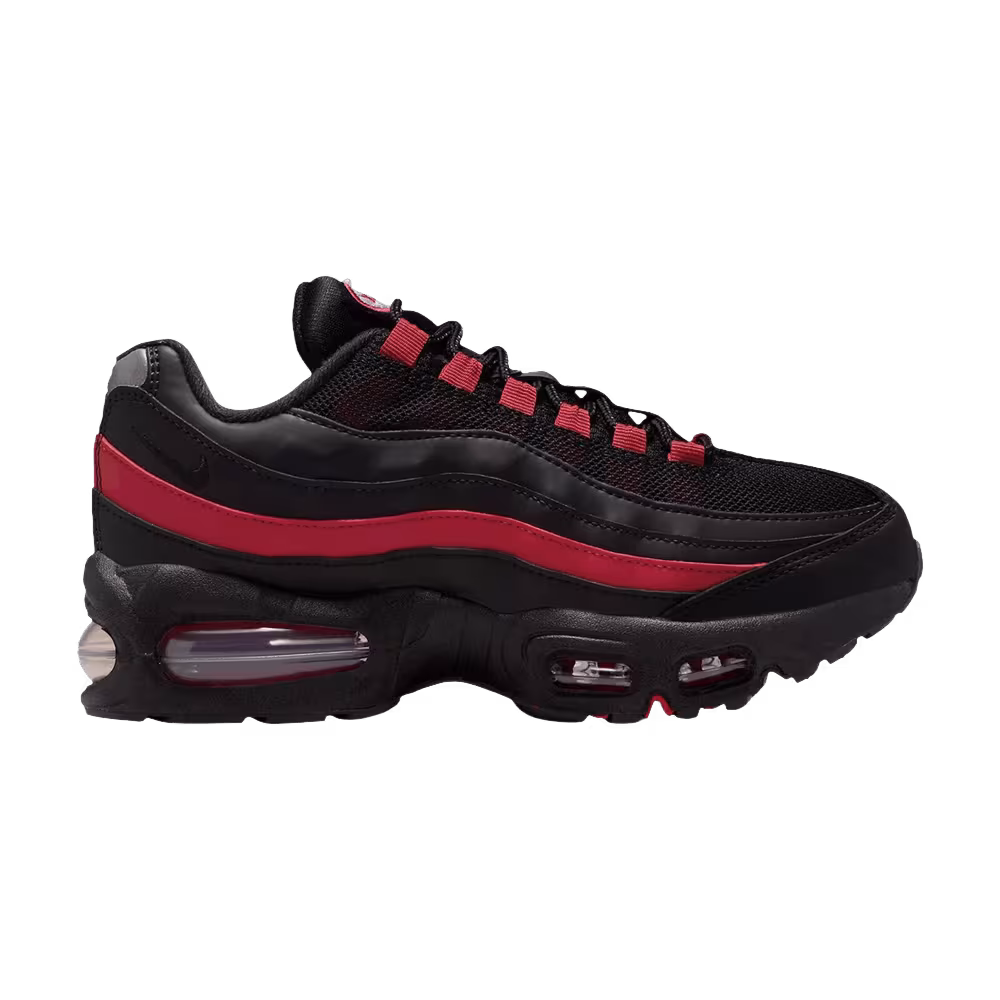 Nike Air Max 95 GS Black Team Crimson