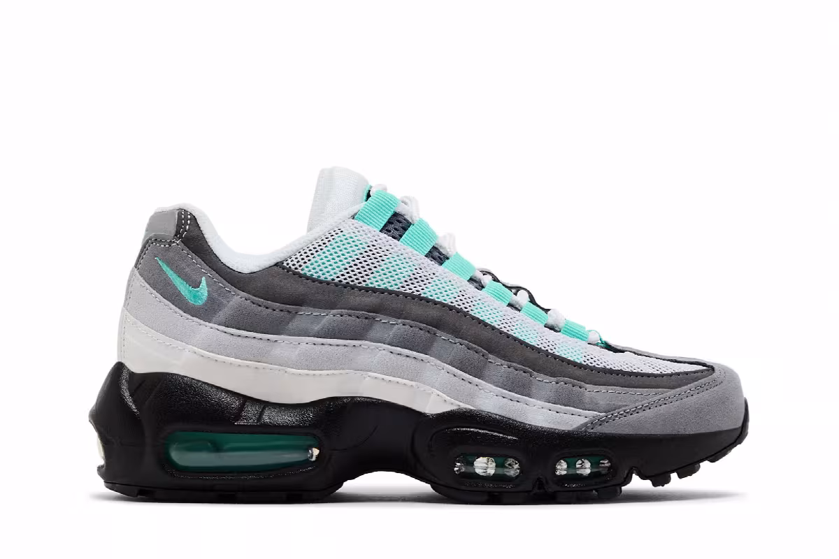 Nike Air Max 95 GS Hyper Turquoise, view 2