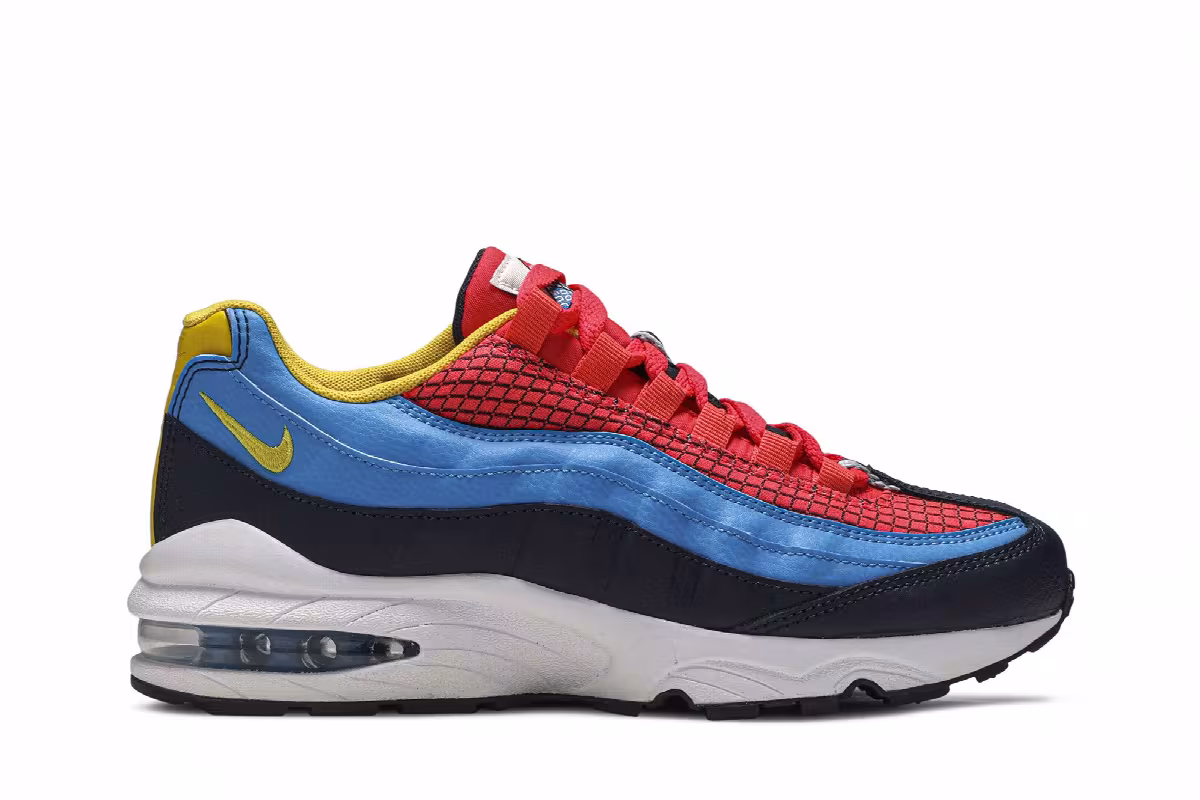 Nike Air Max 95 Now GS Crimson Blue, view 2