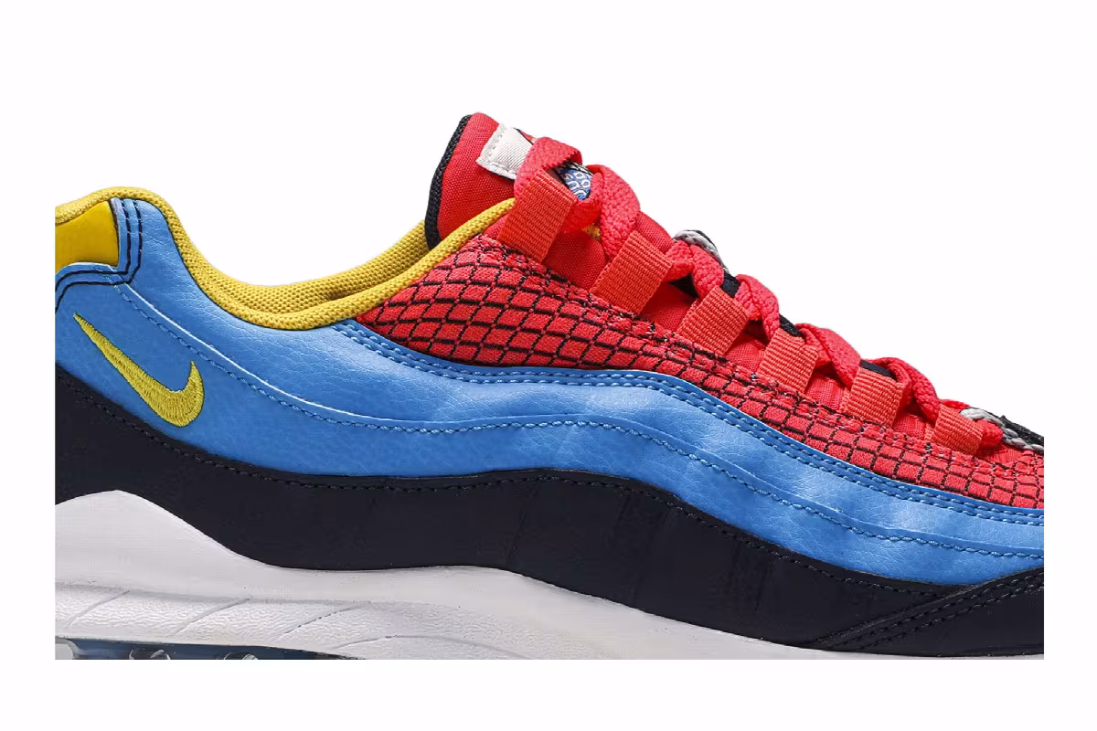 Nike Air Max 95 Now GS Crimson Blue, view 3