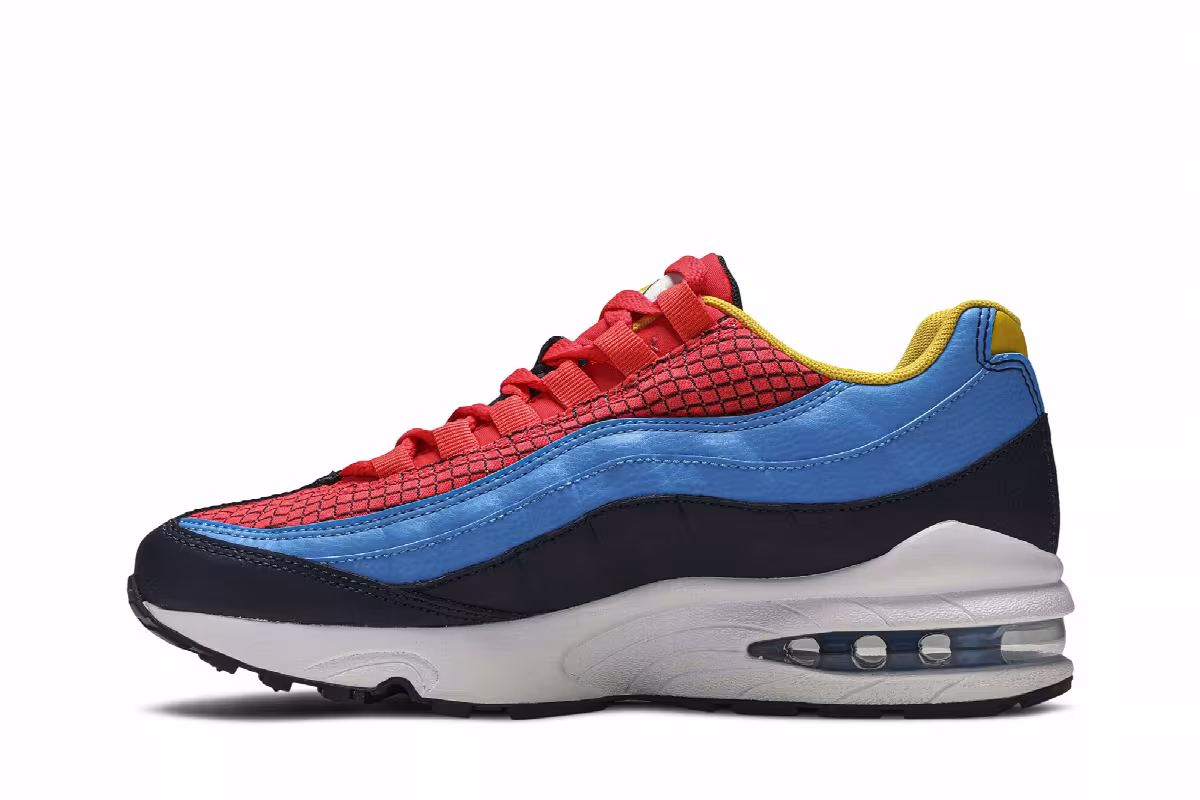 Nike Air Max 95 Now GS Crimson Blue, view 4