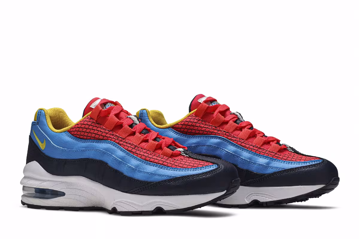 Nike Air Max 95 Now GS Crimson Blue, view 9