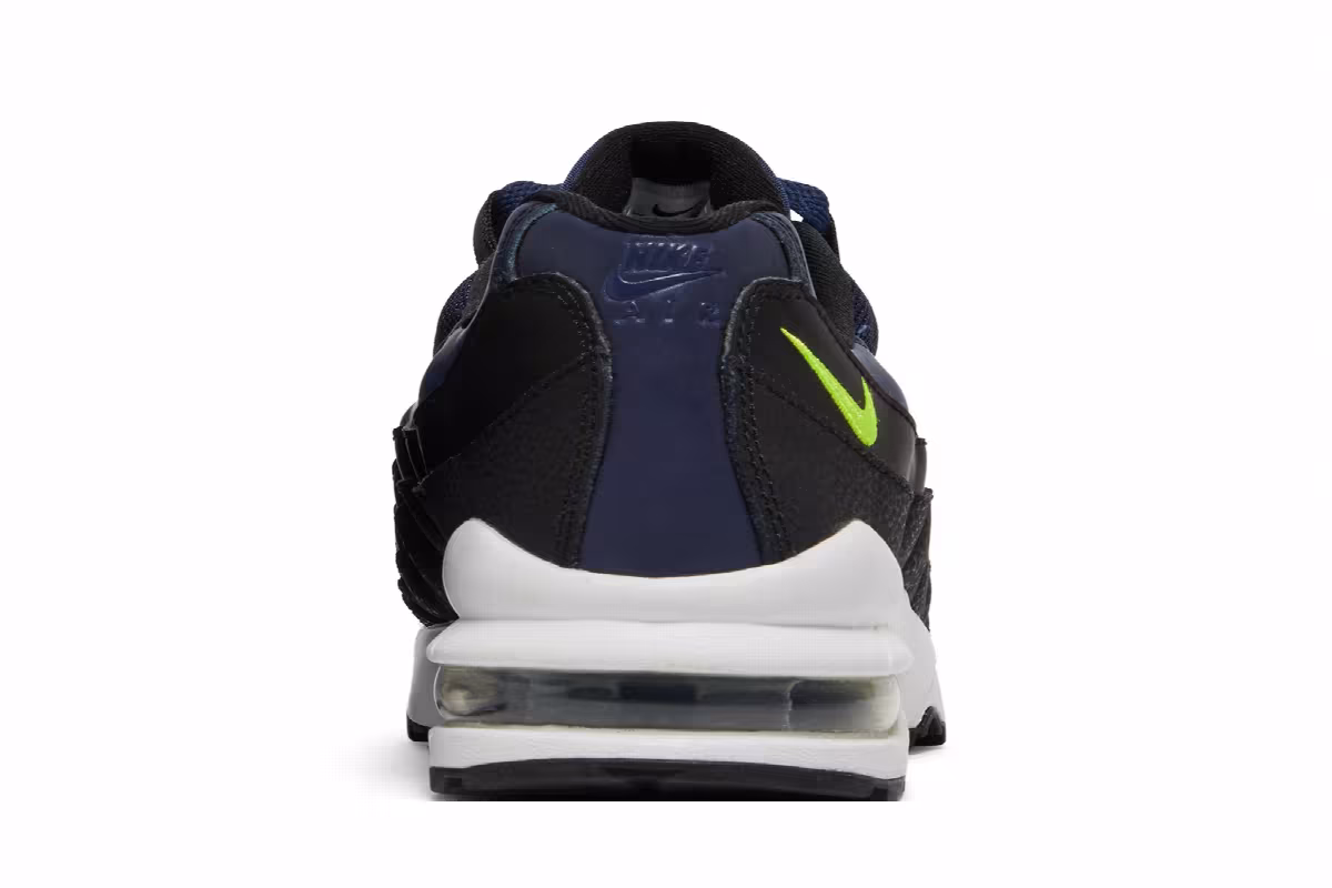 Nike Air Max 95 GS Midnight Navy Lemon Venom, view 8