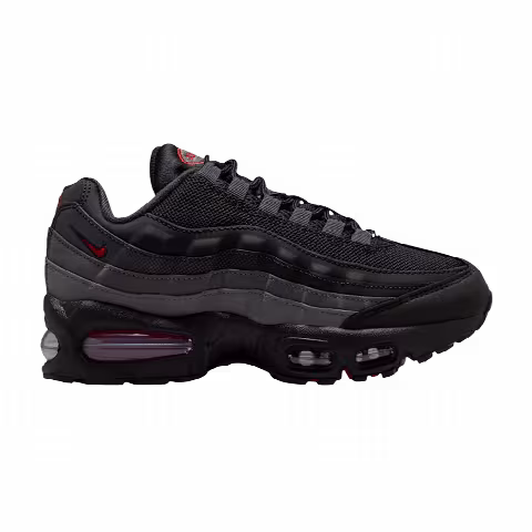 Nike Air Max 95 GS 'Big Bubble - Black Anthracite University Red'
