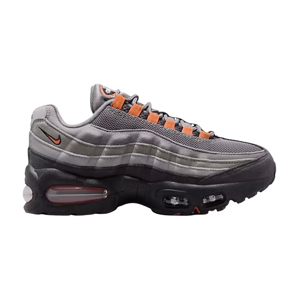 Nike Air Max 95 GS Big Bubble - Orange Grey