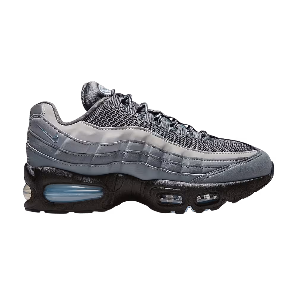 Nike Air Max 95 GS Big Bubble - Cool Grey Psychic Blue