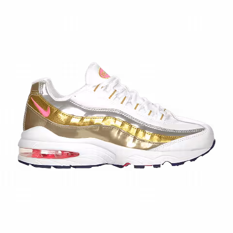 Nike Air Max 95 LE GS 'White Cherry Gold'