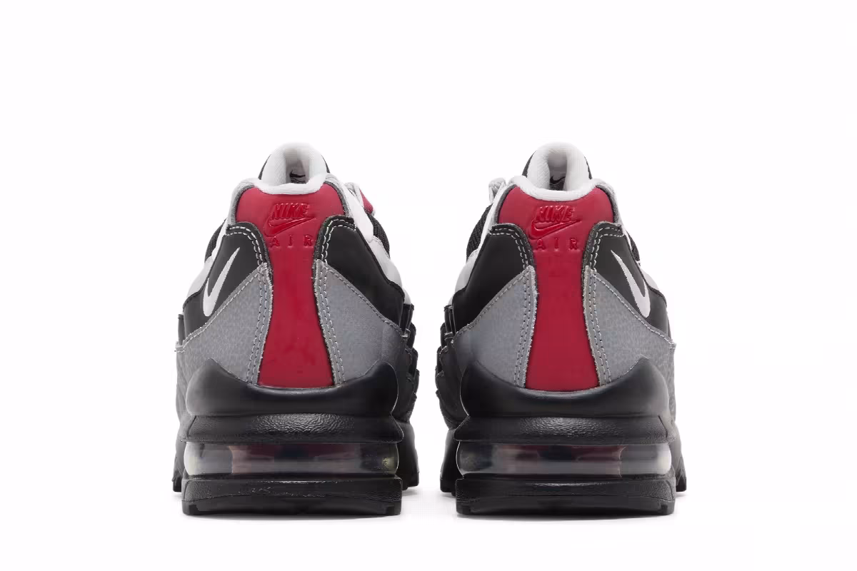 Nike Air Max 95 GS Particle Grey Red, view 7