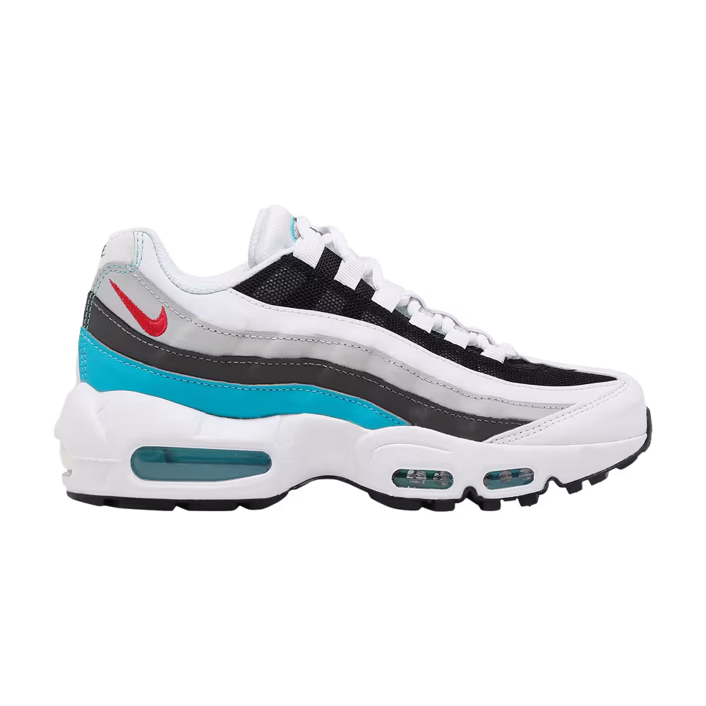 Nike Air Max 95 Recraft GS White Chlorine Blue