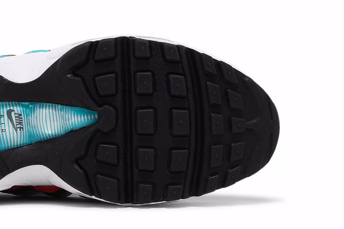 Nike Air Max 95 Recraft GS White Chlorine Blue, view 6