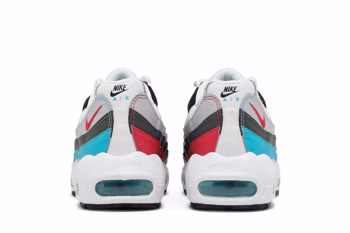 Nike Air Max 95 Recraft GS White Chlorine Blue, view 7
