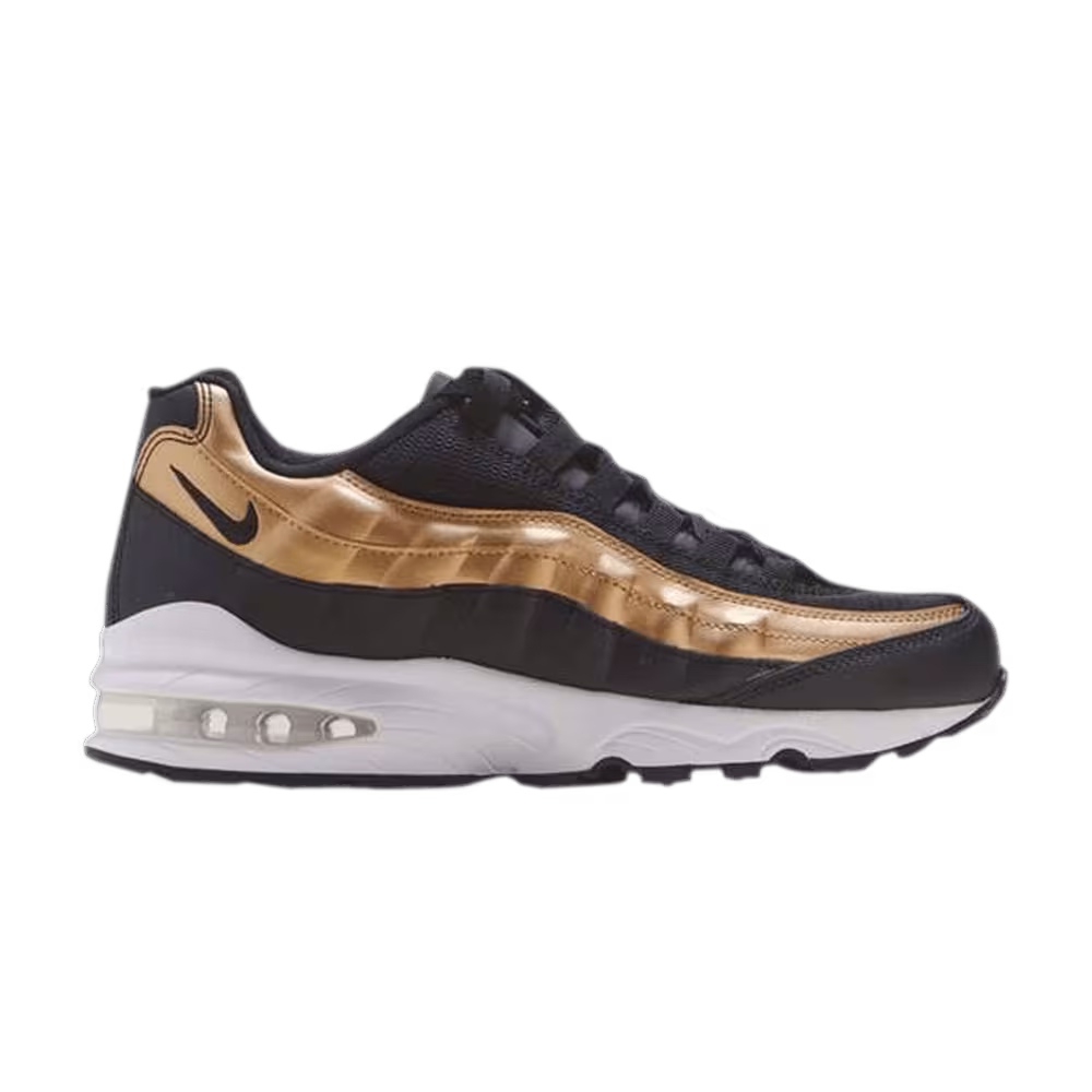 Nike Air Max 95 GS Black Metallic Gold