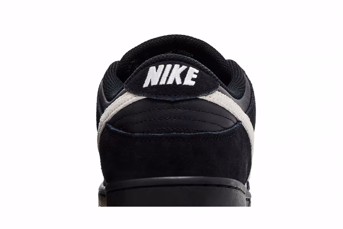 Nike Dunk Low Pro SB Black White Gum, view 8