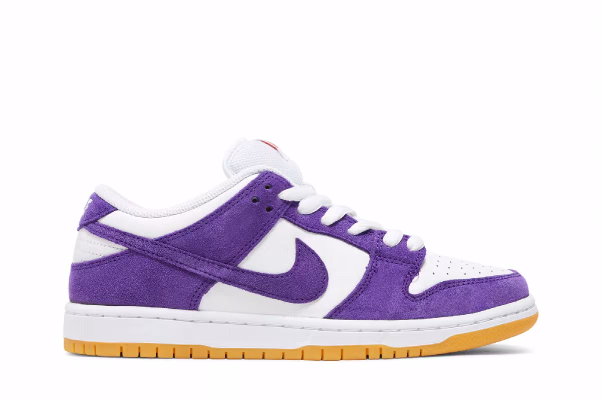 Nike Dunk Low SB Purple Suede, view 2