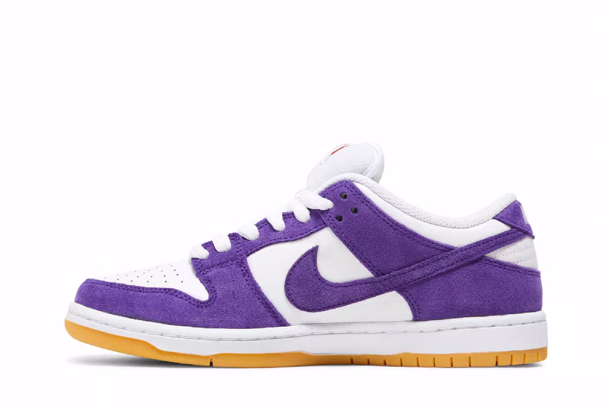 Nike Dunk Low SB Purple Suede, view 4