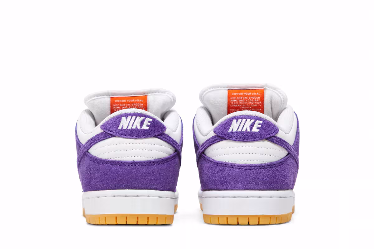 Nike Dunk Low SB Purple Suede, view 7