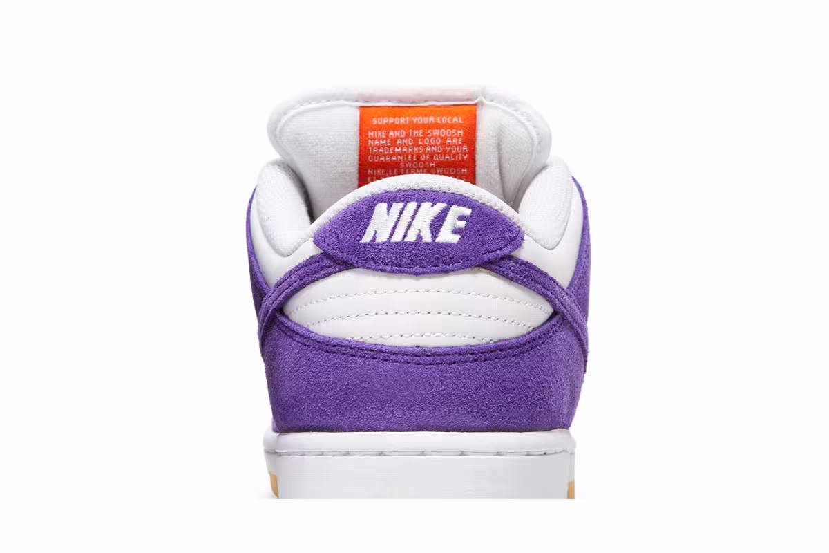Nike Dunk Low SB Purple Suede, view 8