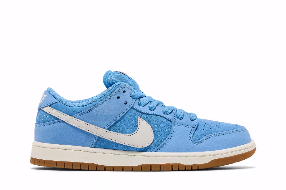 Nike Dunk Low Pro SB University Blue Gum, view 2