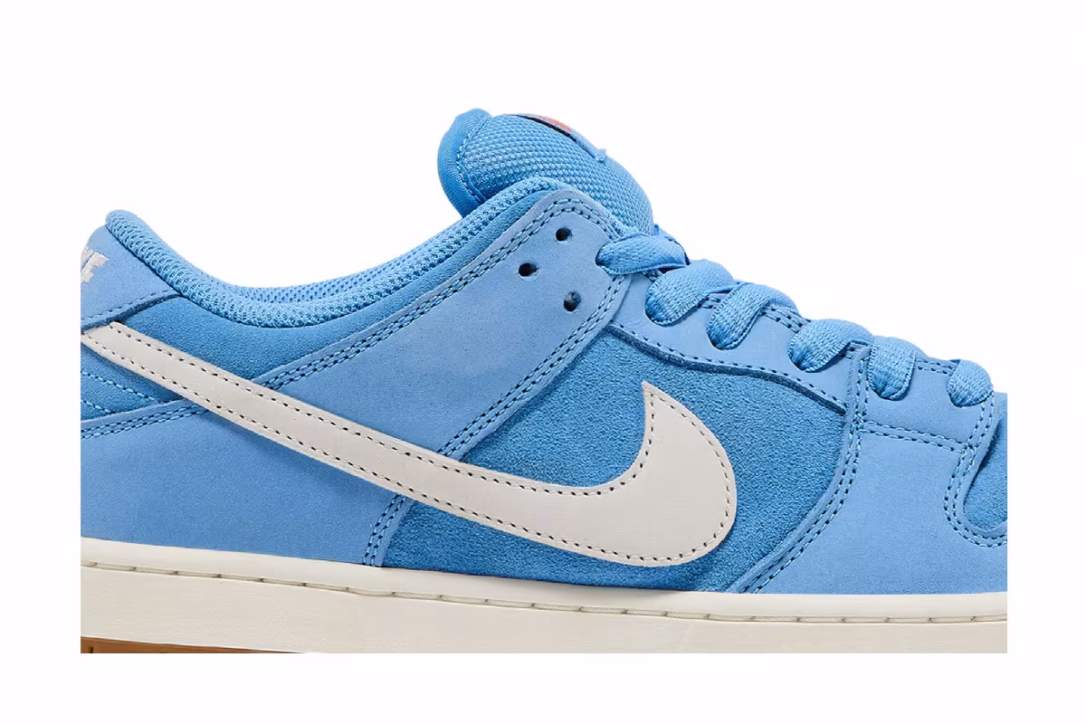 Nike Dunk Low Pro SB University Blue Gum, view 3