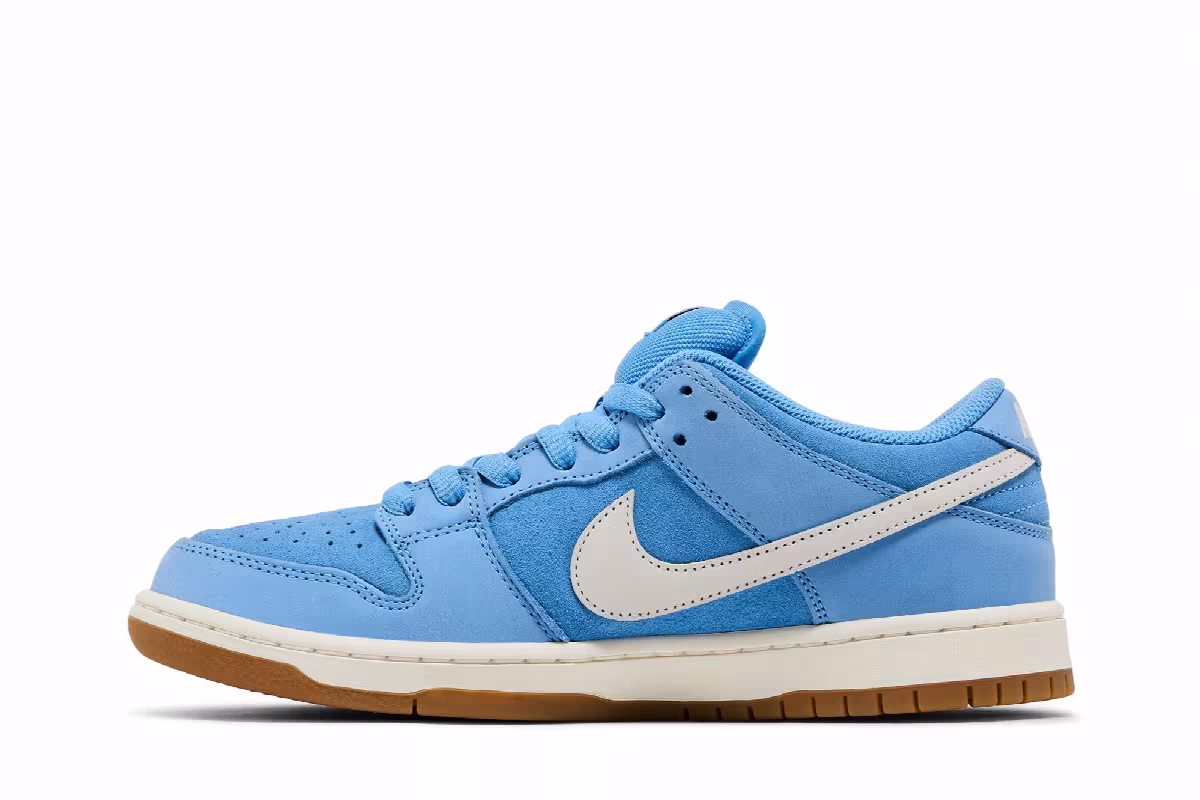 Nike Dunk Low Pro SB University Blue Gum, view 4