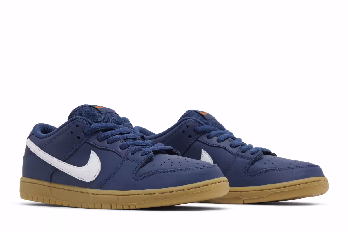 Nike Dunk Low Pro SB Navy Gum, view 9