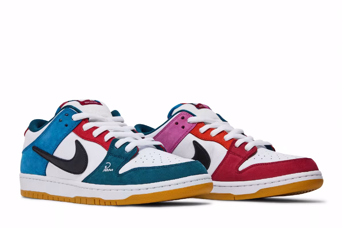 Parra x Nike Dunk Low SB Friends & Family, view 9