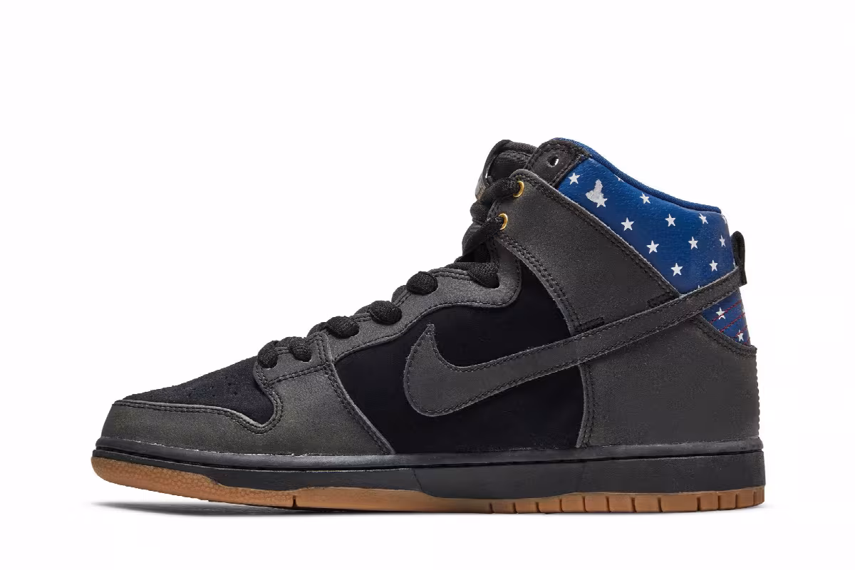 Nike Dunk High Premium SB Stars, view 4