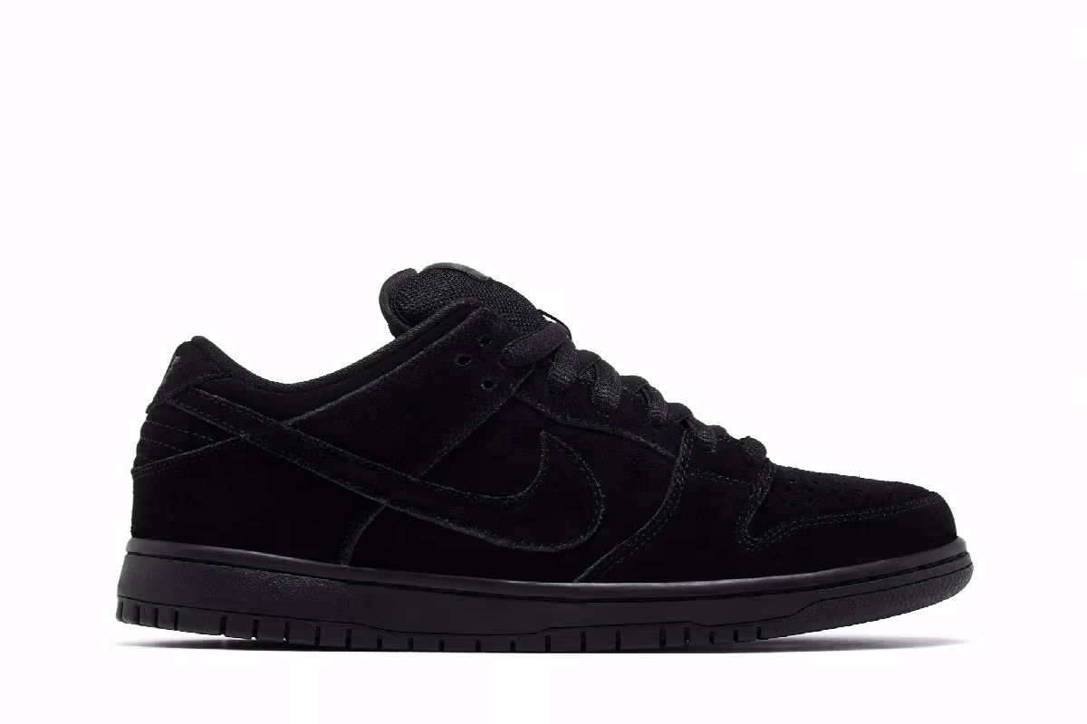 Nike Dunk Low Pro SB Blackout, view 2