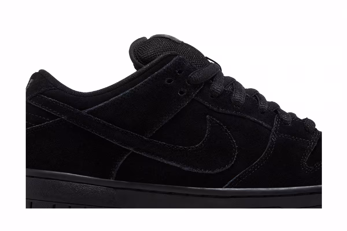 Nike Dunk Low Pro SB Blackout, view 3