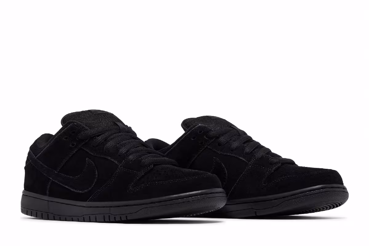 Nike Dunk Low Pro SB Blackout, view 9