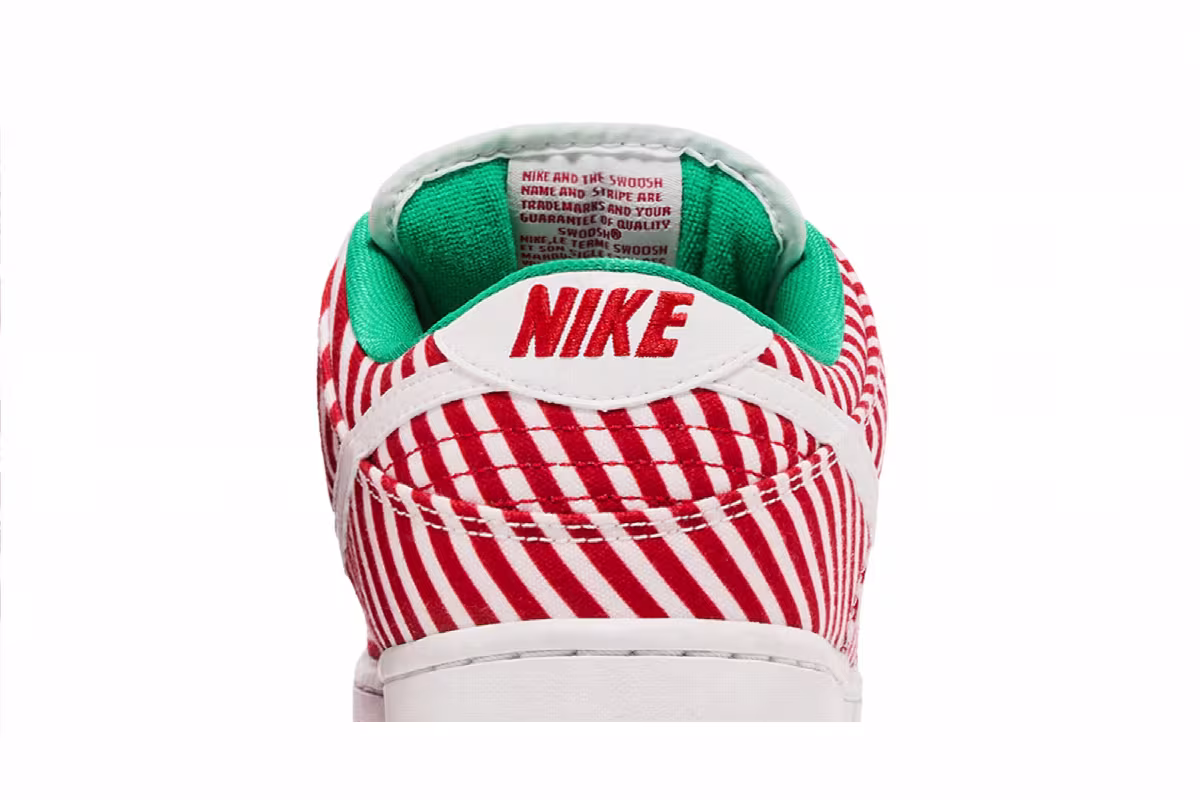 Nike SB Dunk Low Candy Cane, view 8