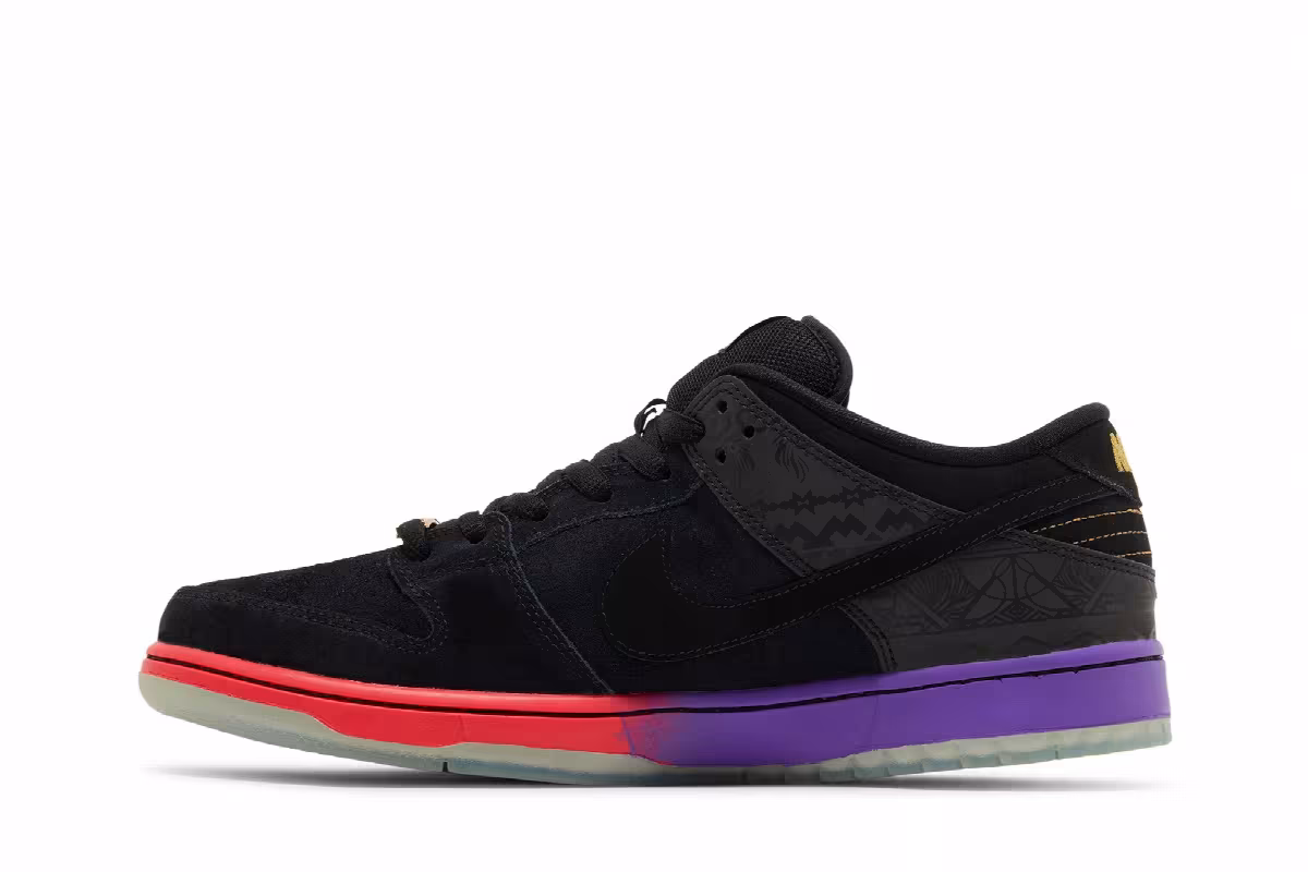 Nike Dunk Low Premium SB QS Black History Month, view 4