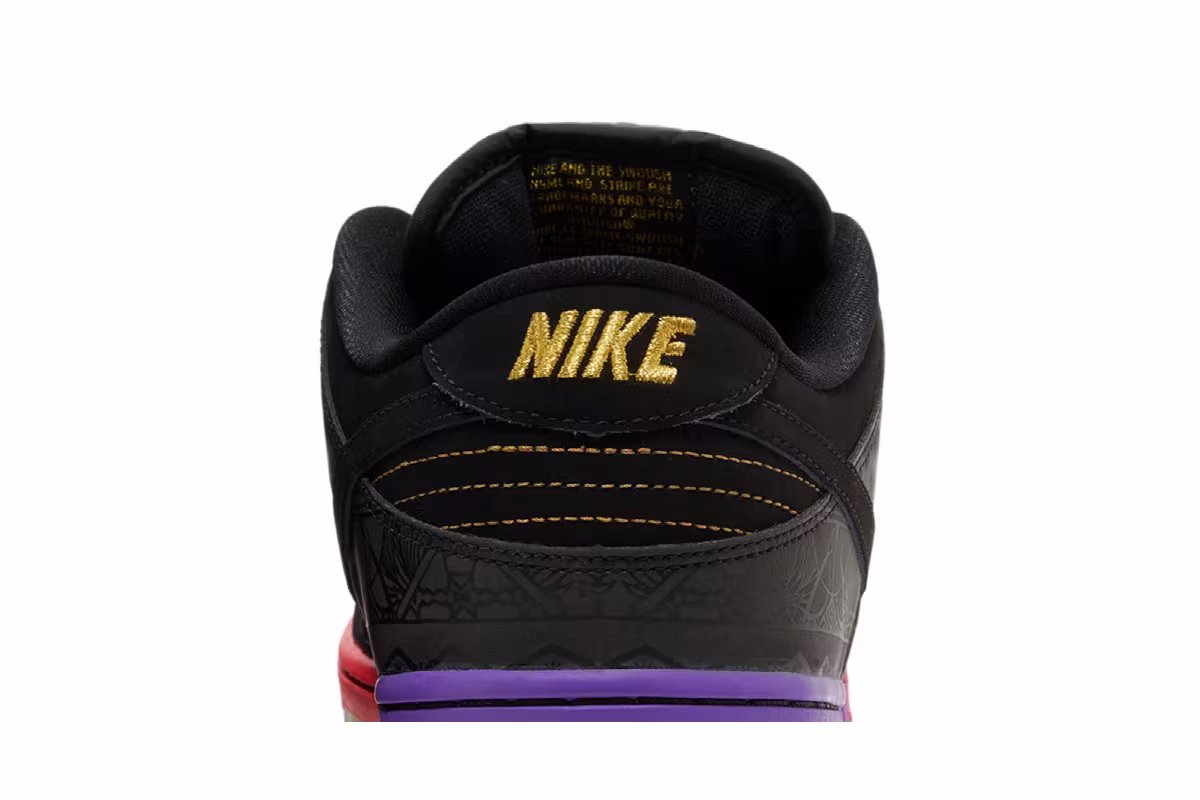 Nike Dunk Low Premium SB QS Black History Month, view 8
