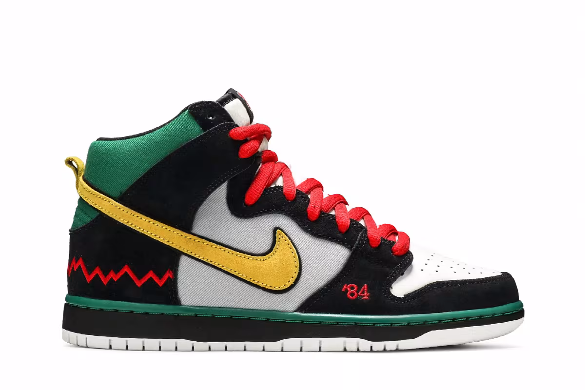 Nike Dunk High Pro Premium SB Mcrad, view 2