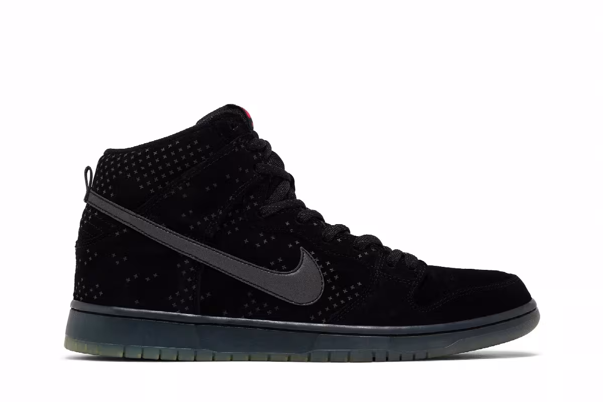 Nike SB Dunk High Premium Flash, view 2