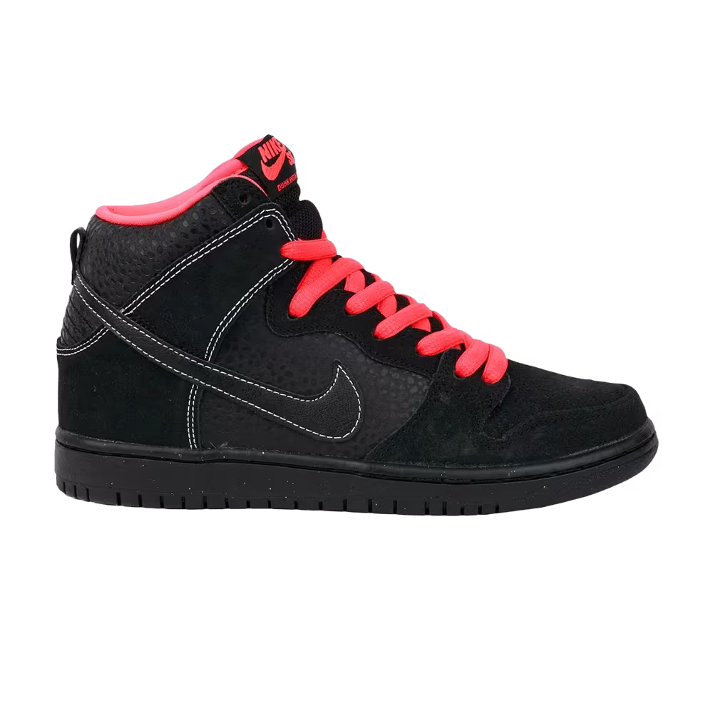 Nike Dunk High Pro SB Black Atomic Red
