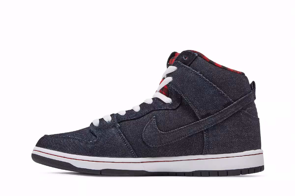 Nike Dunk High Premium SB Lumberjack, view 4