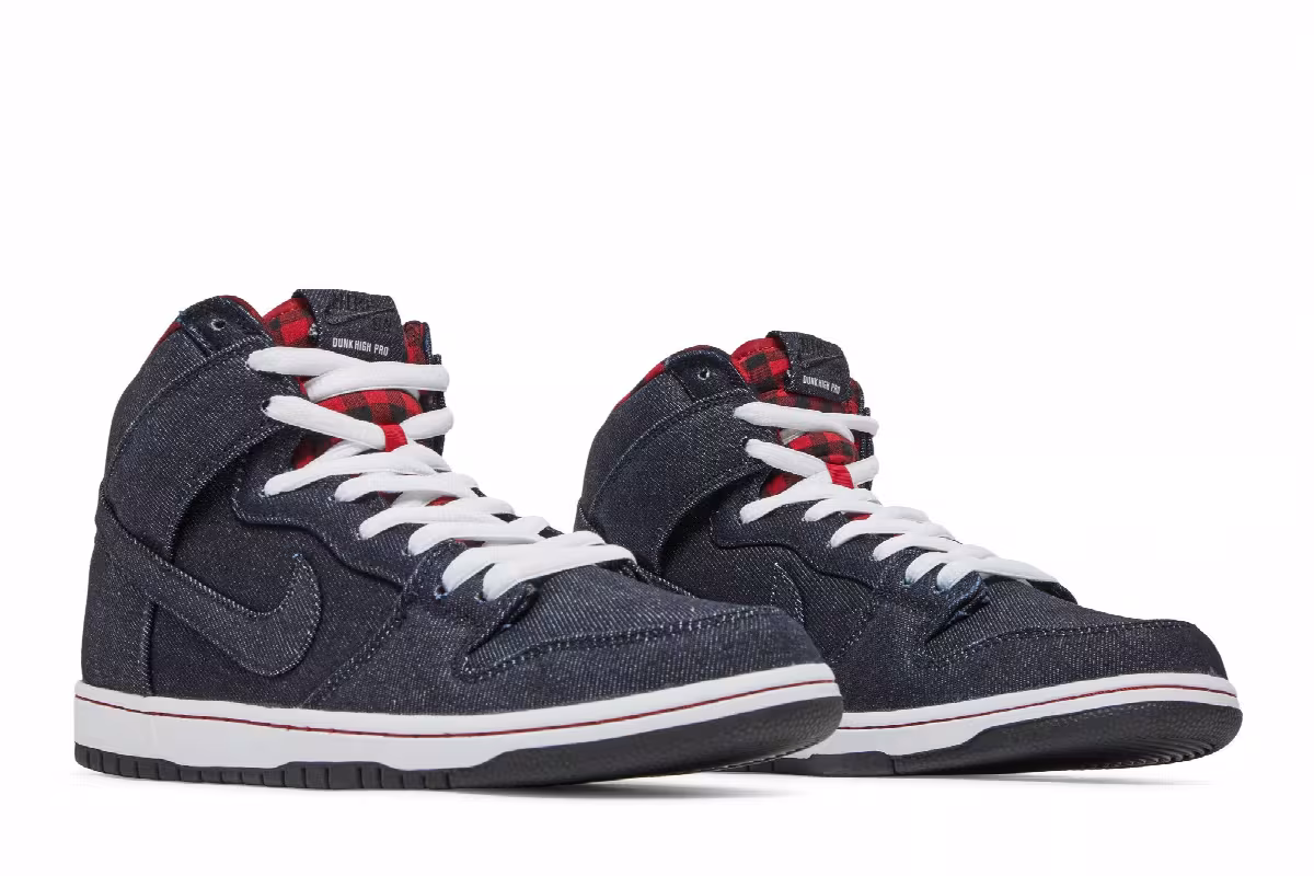 Nike Dunk High Premium SB Lumberjack, view 9