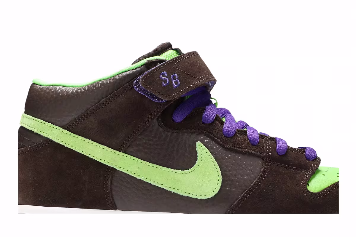 Nike Dunk Mid Pro SB Donatello, view 3