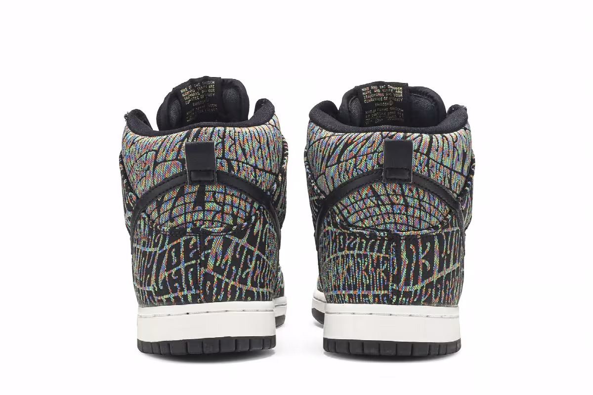 Nike SB Dunk High Premium Psychedelic, view 7