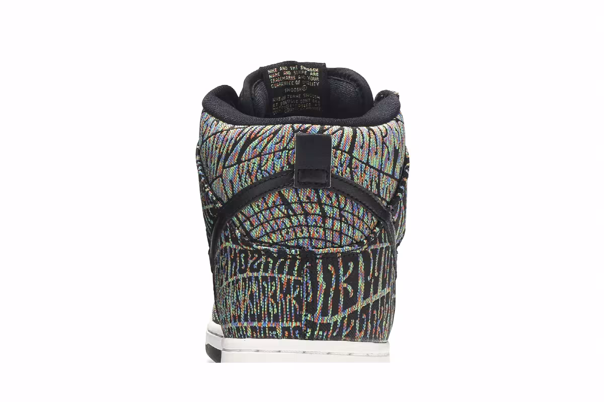 Nike SB Dunk High Premium Psychedelic, view 8