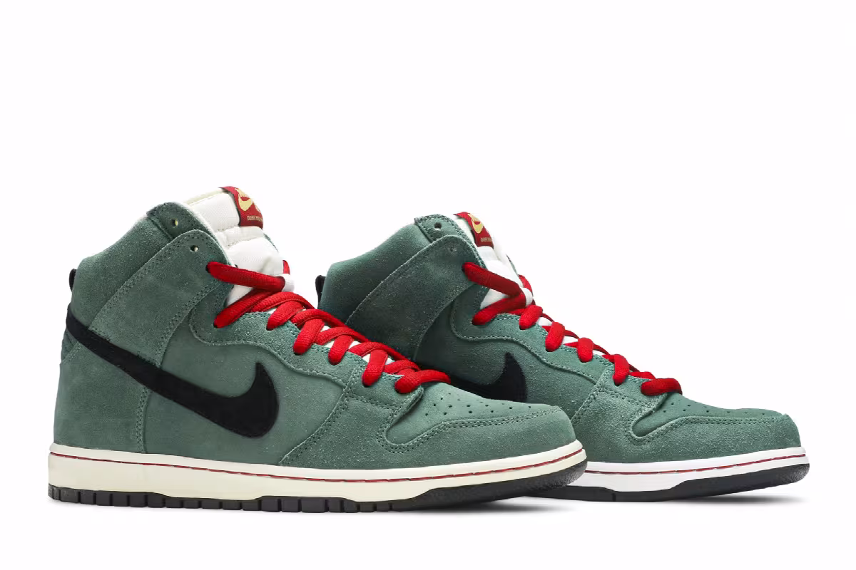 Nike Dunk High Pro SB Heineken, view 9
