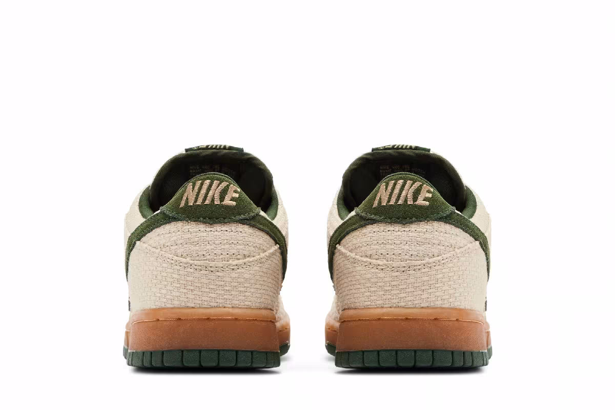 Nike Dunk Low Pro SB Green Hemp, view 7