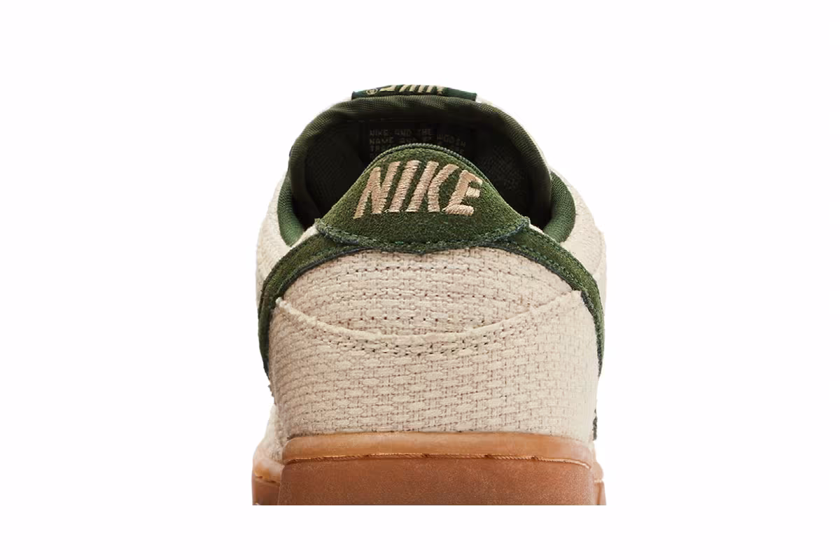 Nike Dunk Low Pro SB Green Hemp, view 8