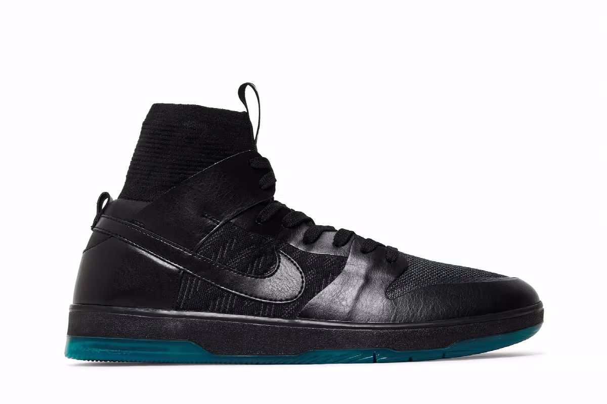 Nike SB Dunk Elite High Dark Atomic Teal, view 2