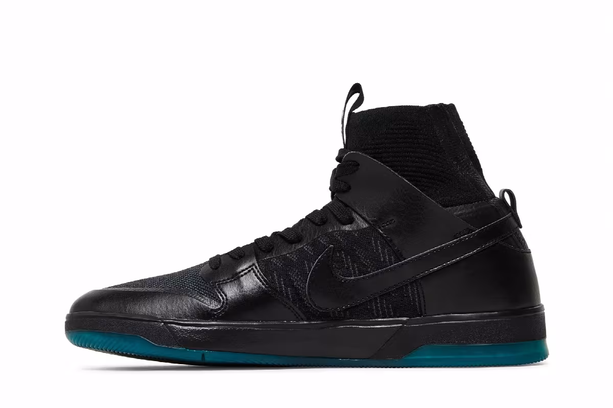 Nike SB Dunk Elite High Dark Atomic Teal, view 4