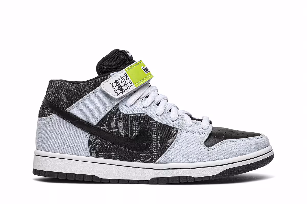 Nike Dunk Mid Premium SB Heavy Mental, view 2