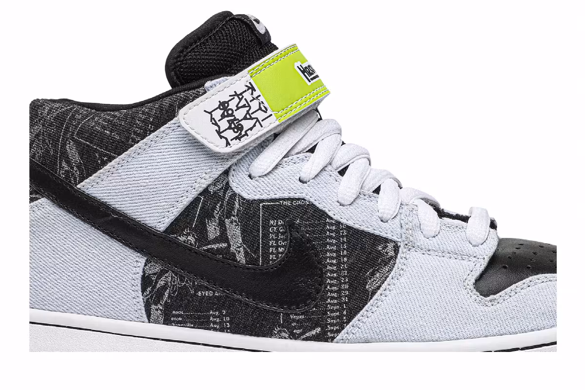 Nike Dunk Mid Premium SB Heavy Mental, view 3
