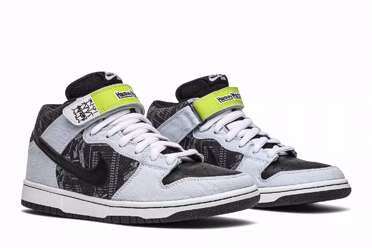 Nike Dunk Mid Premium SB Heavy Mental, view 9