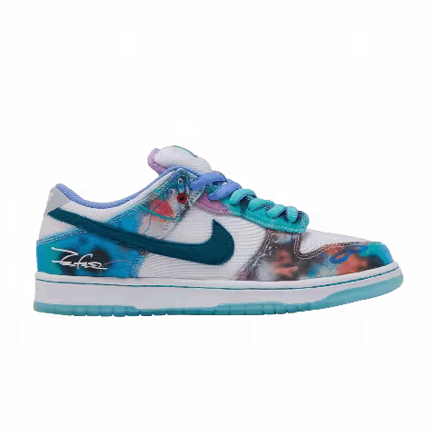 Futura Laboratories x Nike Dunk Low SB 'Bleached Aqua' Sample